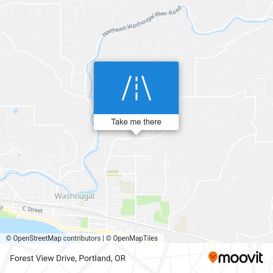 Forest View Drive map