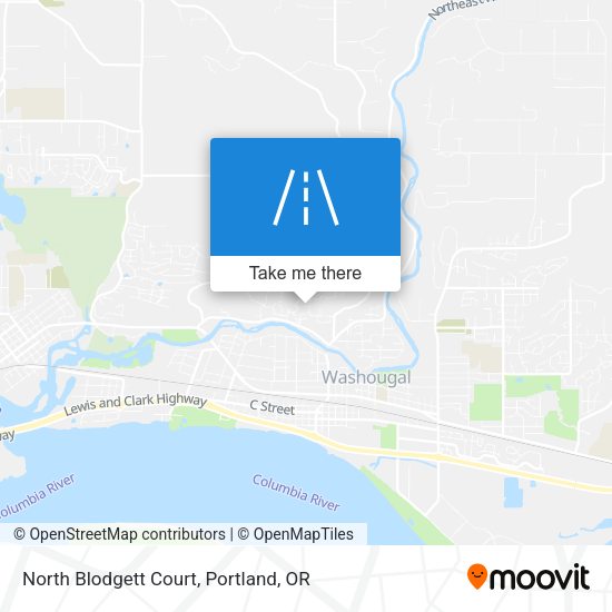 Mapa de North Blodgett Court