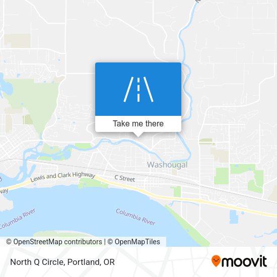 Mapa de North Q Circle