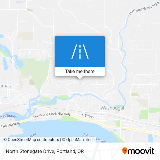 Mapa de North Stonegate Drive