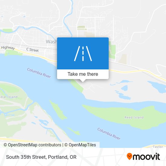 Mapa de South 35th Street