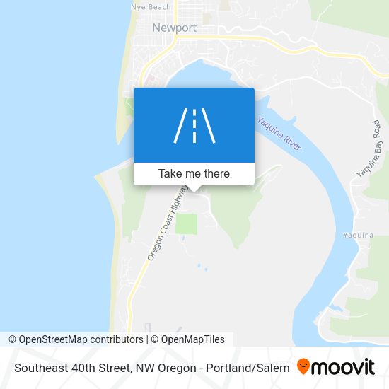 Southeast 40th Street map
