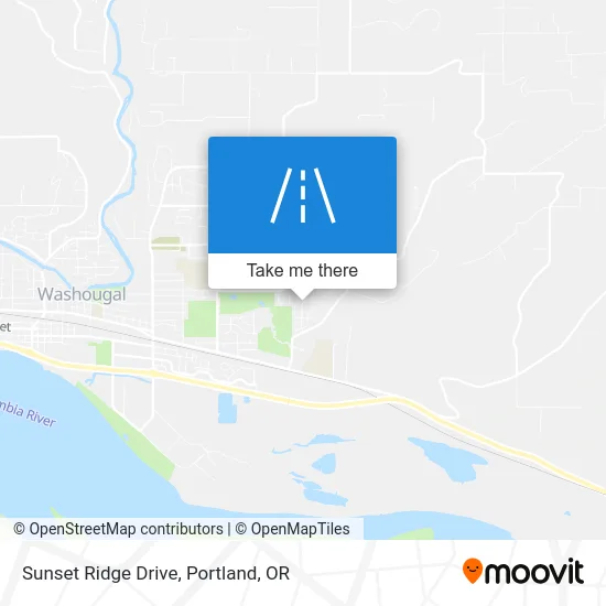 Sunset Ridge Drive map