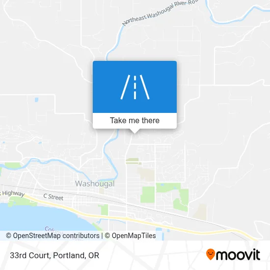 33rd Court map