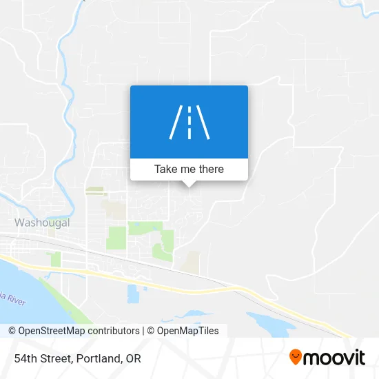 54th Street map