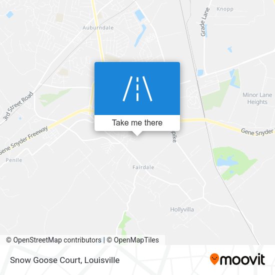 Mapa de Snow Goose Court