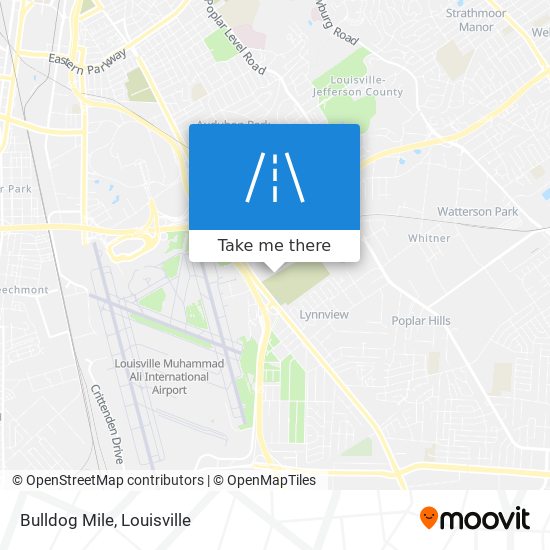 Bulldog Mile map