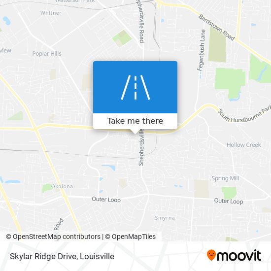 Mapa de Skylar Ridge Drive