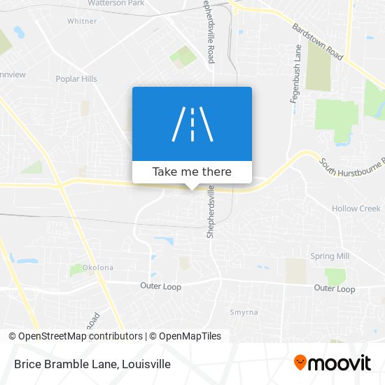 Mapa de Brice Bramble Lane