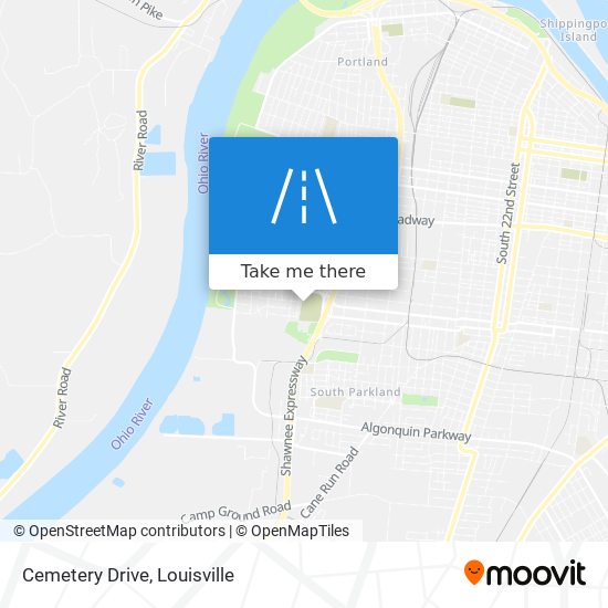 Cemetery Drive map