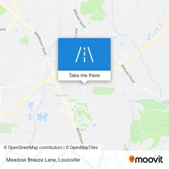 Mapa de Meadow Breeze Lane