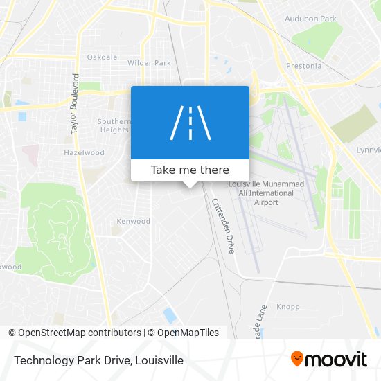 Technology Park Drive map