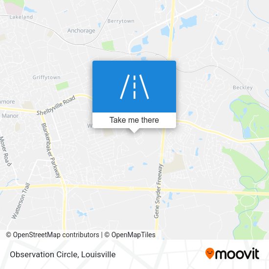 Observation Circle map