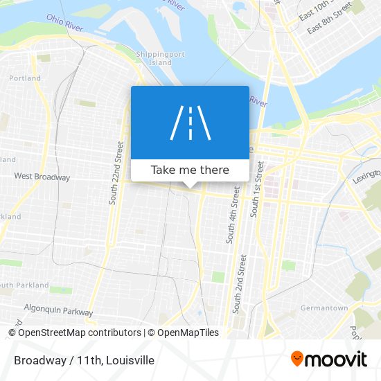 Broadway / 11th map