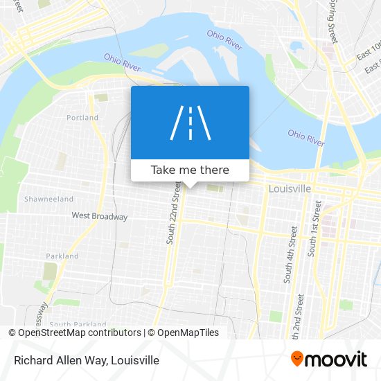 Richard Allen Way map