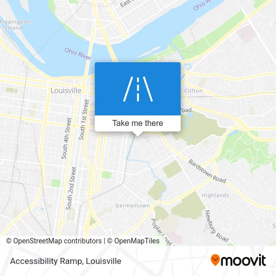 Accessibility Ramp map