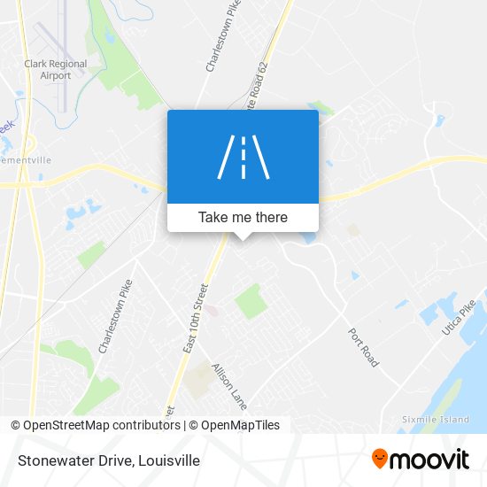 Stonewater Drive map