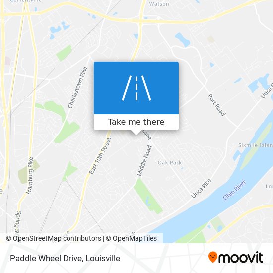 Paddle Wheel Drive map