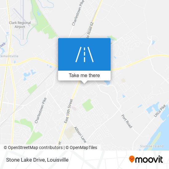 Stone Lake Drive map