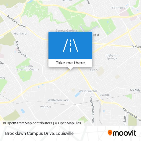 Brooklawn Campus Drive map