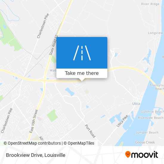 Brookview Drive map