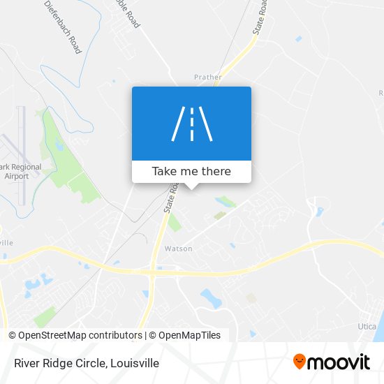 River Ridge Circle map