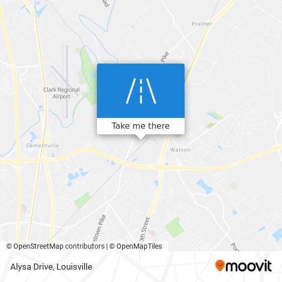 Mapa de Alysa Drive