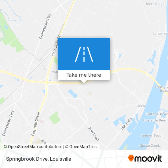 Springbrook Drive map