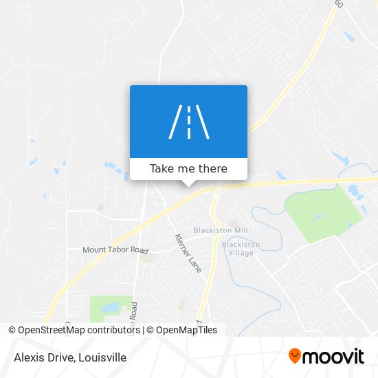 Alexis Drive map