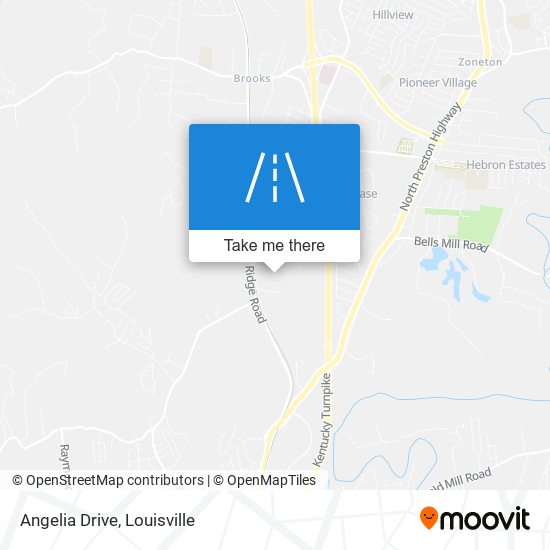 Angelia Drive map