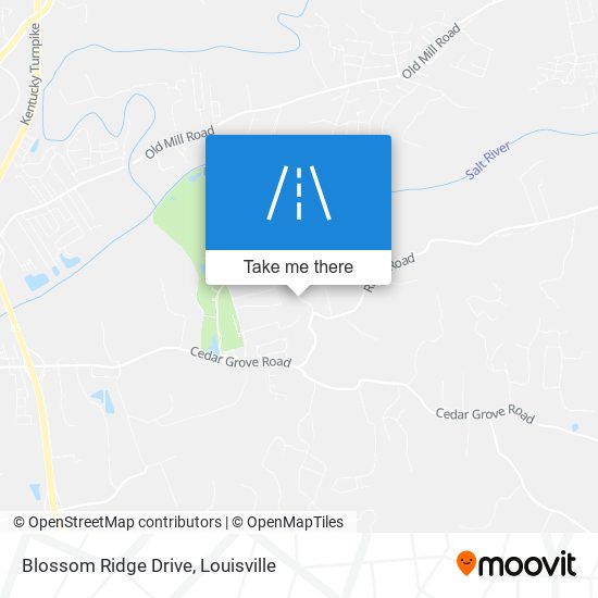 Blossom Ridge Drive map