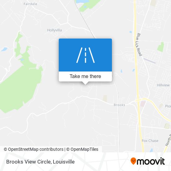 Brooks View Circle map