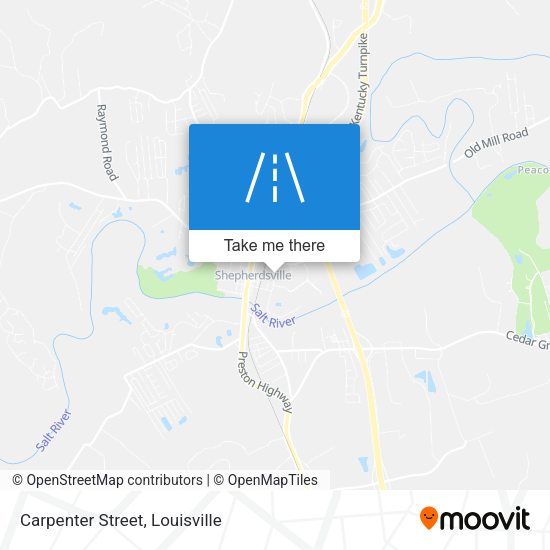 Carpenter Street map