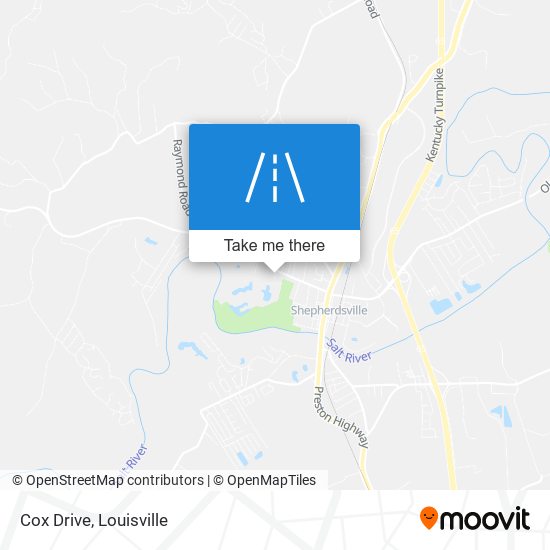 Cox Drive map