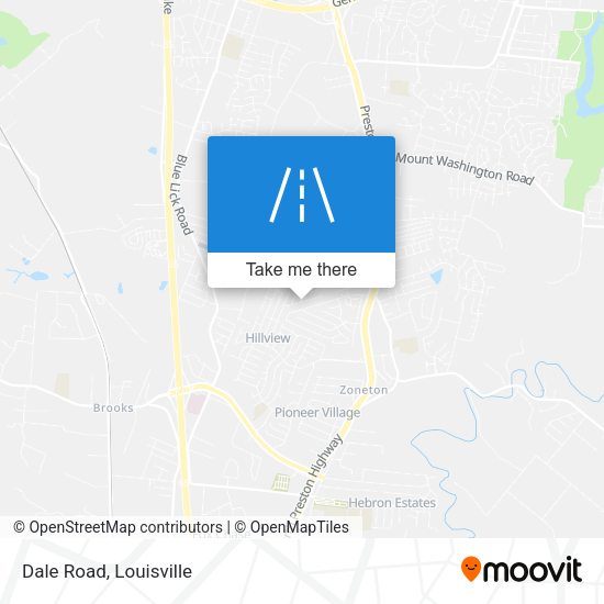 Mapa de Dale Road