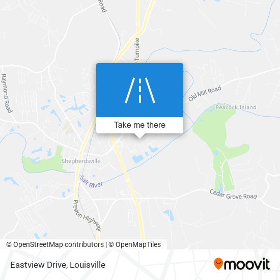 Eastview Drive map