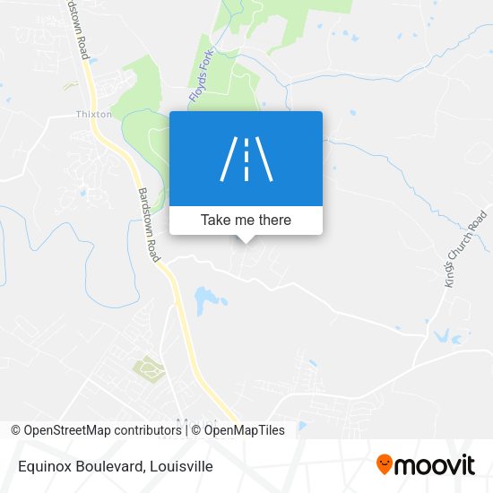 Equinox Boulevard map