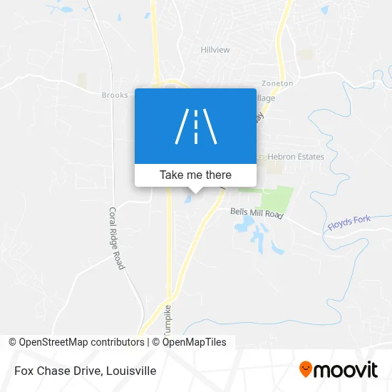 Fox Chase Drive map