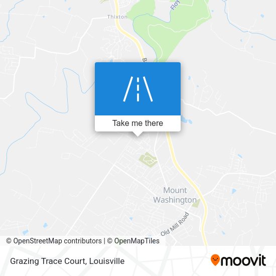 Grazing Trace Court map