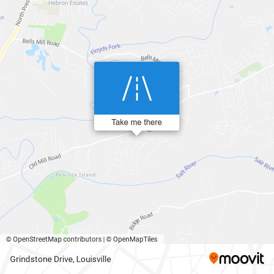 Grindstone Drive map