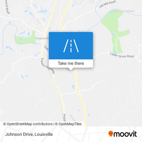 Johnson Drive map