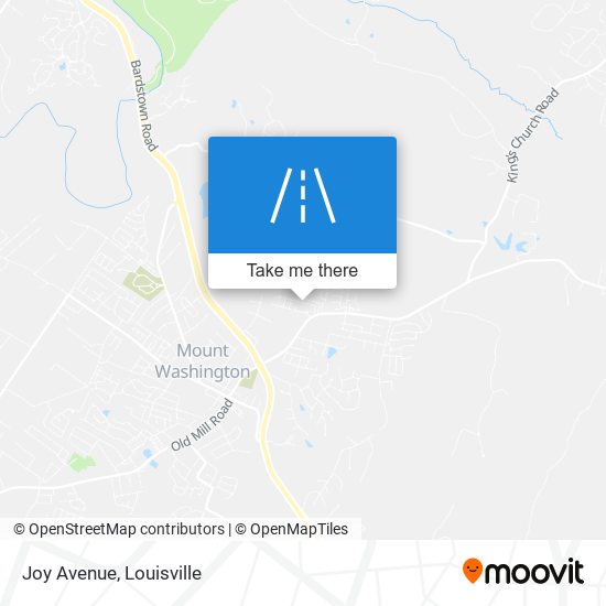 Joy Avenue map