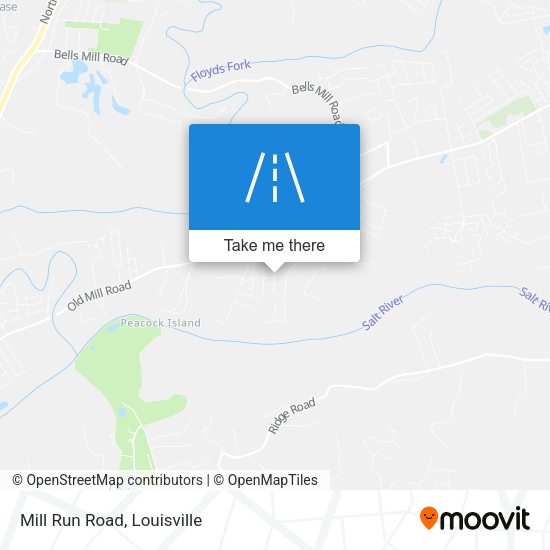 Mapa de Mill Run Road
