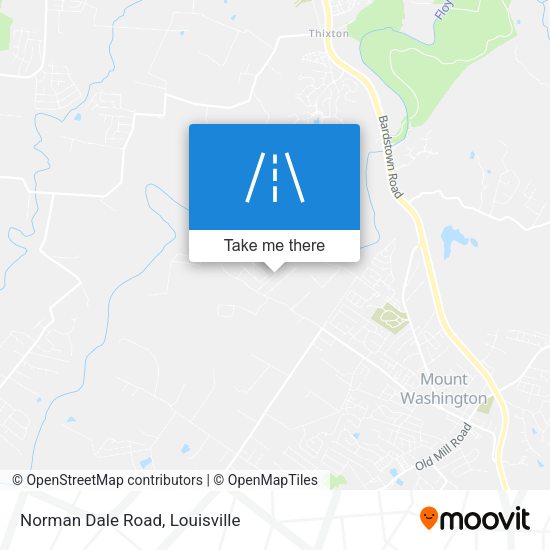 Norman Dale Road map