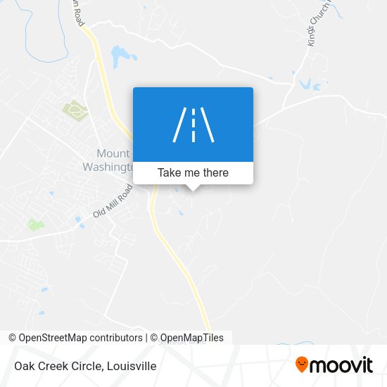 Oak Creek Circle map