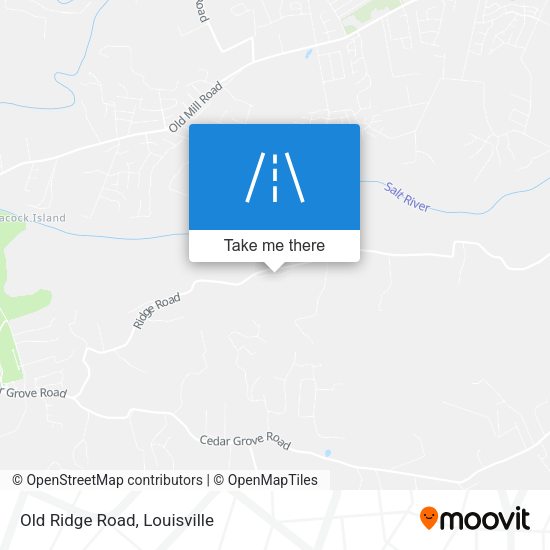 Mapa de Old Ridge Road