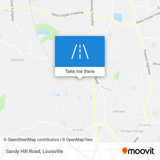 Mapa de Sandy Hill Road