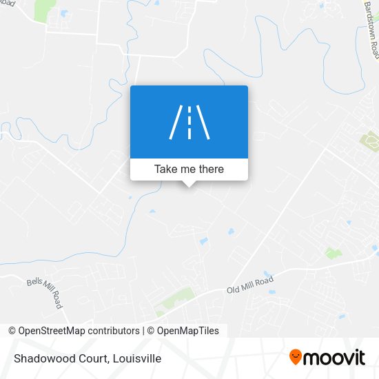 Shadowood Court map