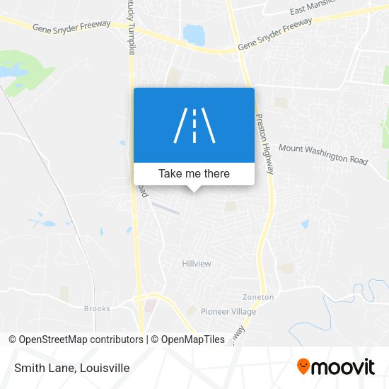Mapa de Smith Lane