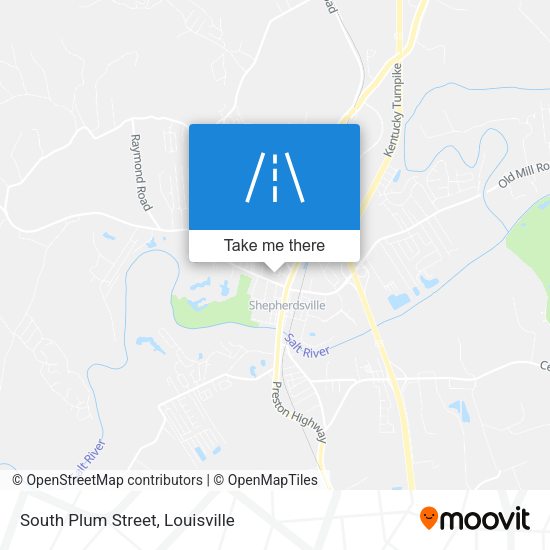 South Plum Street map